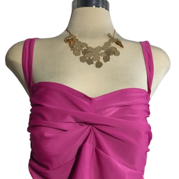 ELIANA Plus 2 Piece Tankini Beautiful Pink/Purple Size 3X - Picture 11 of 15